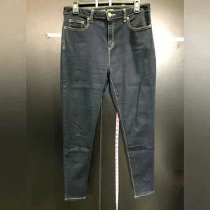 Michael Kors Selma High Waist skinny jeans, 5 pocket, belt loop, dark blue